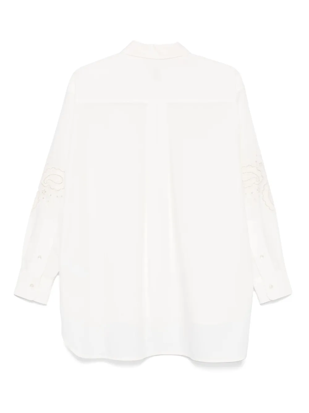 Paul Smith Blouse met geborduurde bloemen - Wit