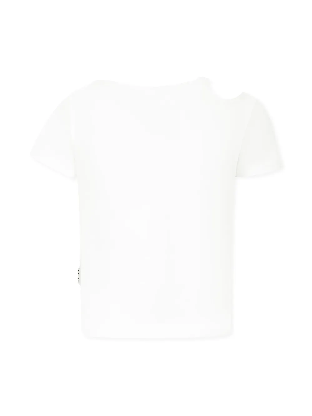 Molo cut-out detailed t-shirt - Wit