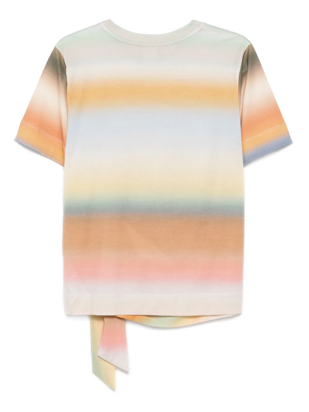 Paul Smith T-shirt met kleurverloop - Geel