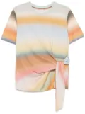 Paul Smith gradient-print T-shirt - Yellow