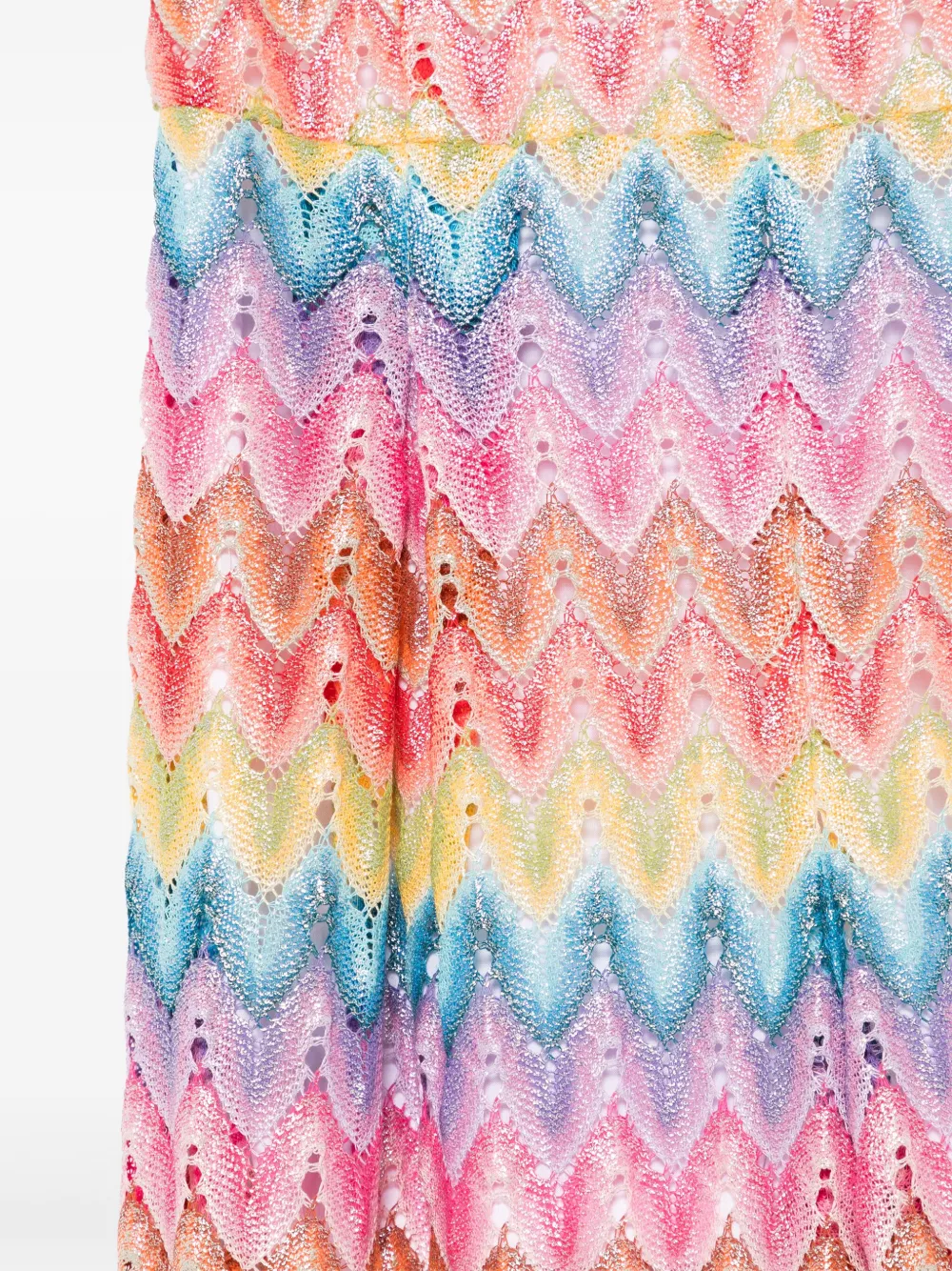 Missoni Kids Jumpsuit met zigzag-patroon Roze