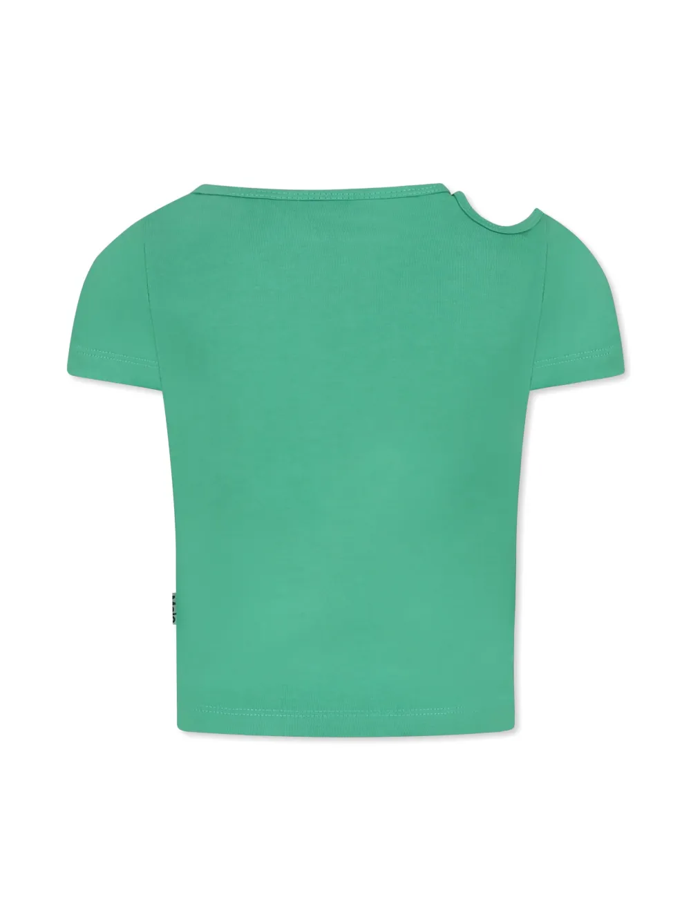 Molo cut-out detailed t-shirt - Groen