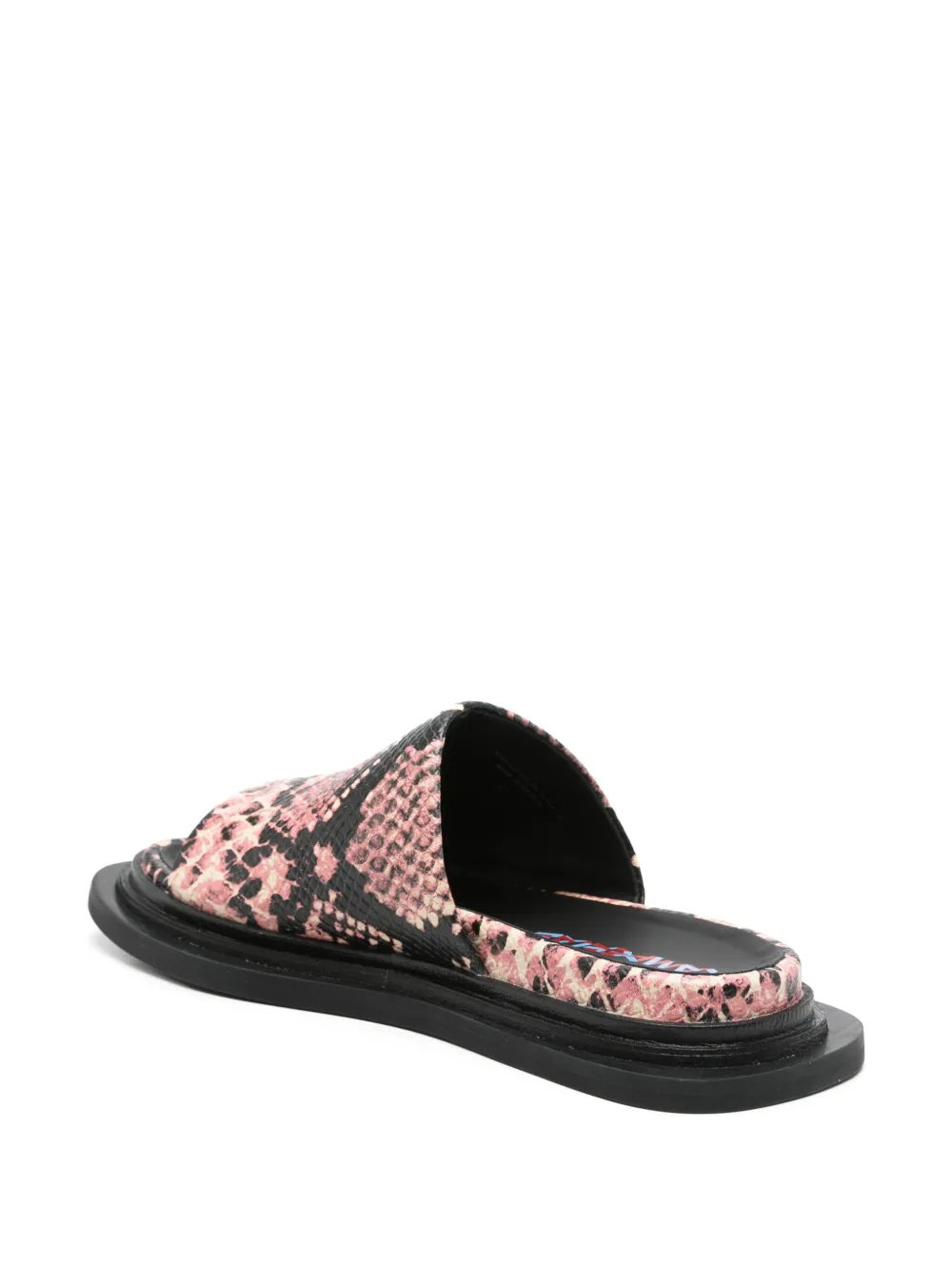 CamperLab snakeskin-effect slides Pink