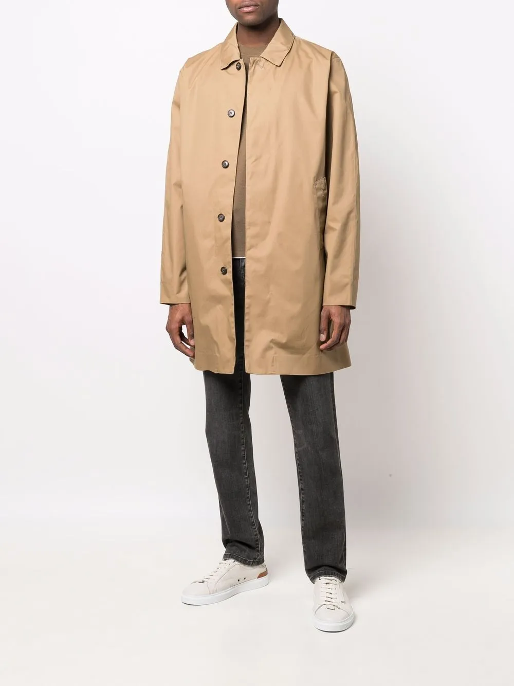 Barbour Rokig jas Beige