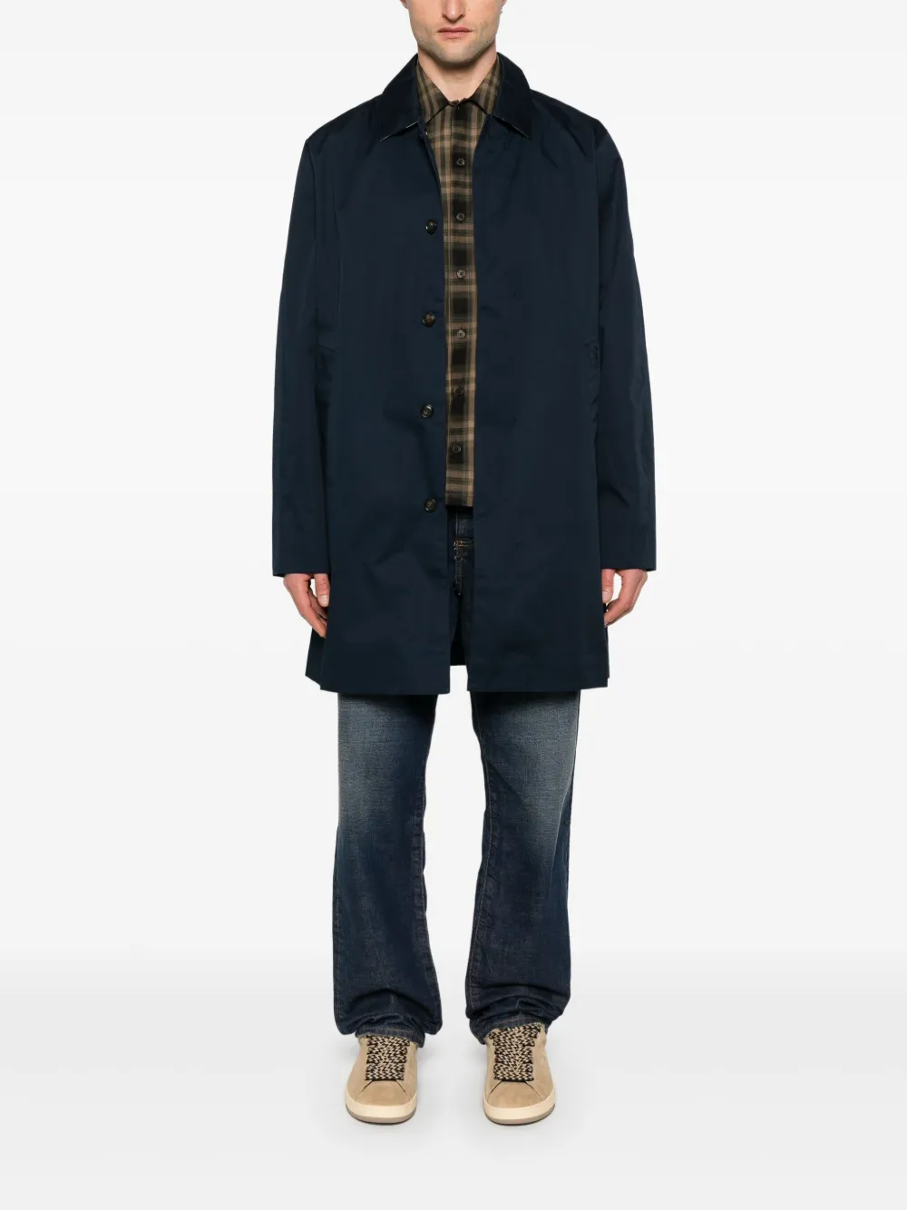 Barbour Rokig jas - Blauw