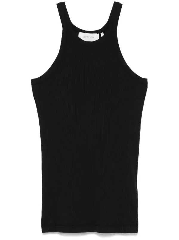 Sportmax Nastie Tank Top in Black