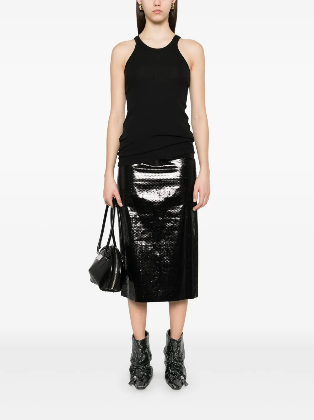 Sportmax Nastie tanktop - Zwart