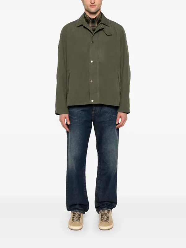 Barbour ダークグリーン ジャケット Barbour ダークグリーン キルティングジャケット - メルカリ