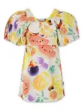 Molo fruit motif dress - Yellow