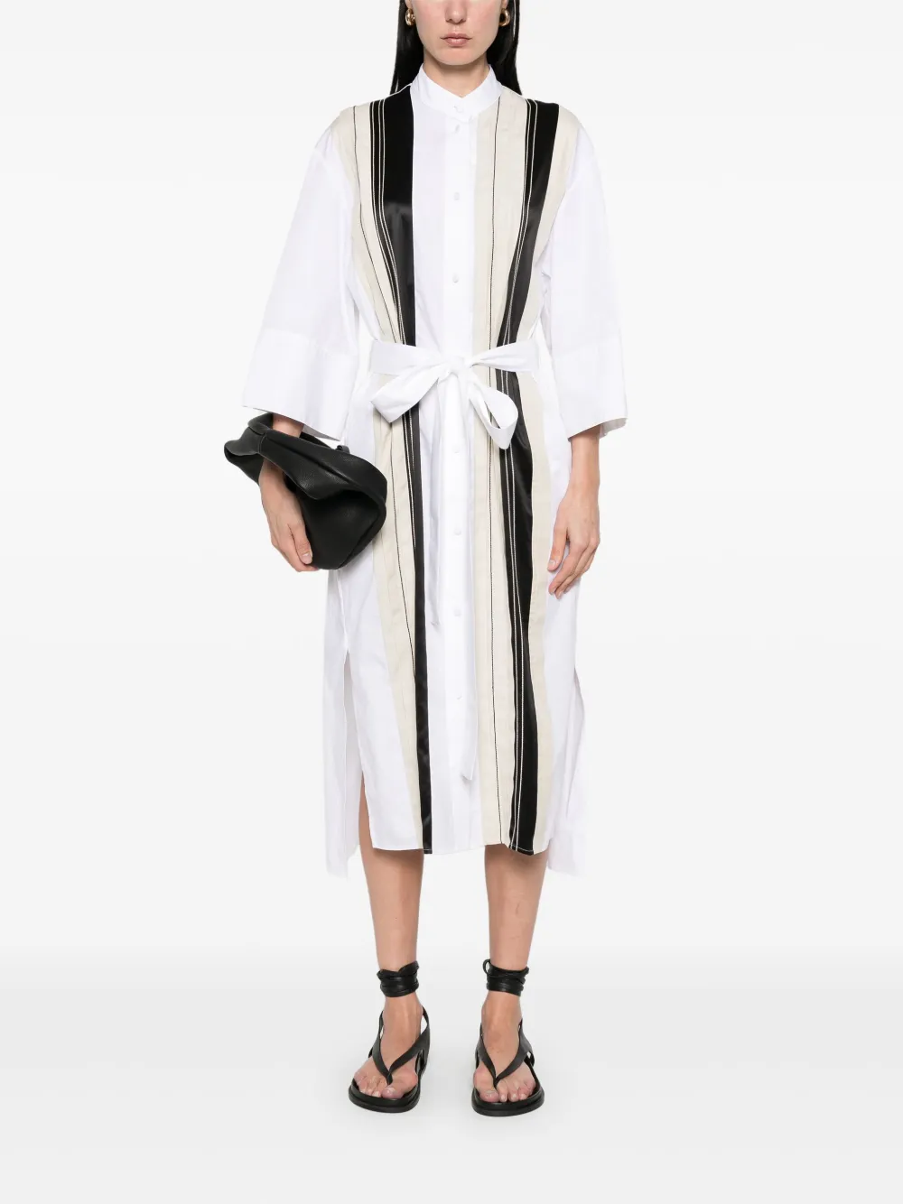 JOSEPH Mederic midi-jurk - Wit