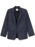 Forte Forte single-breasted blazer - Blue