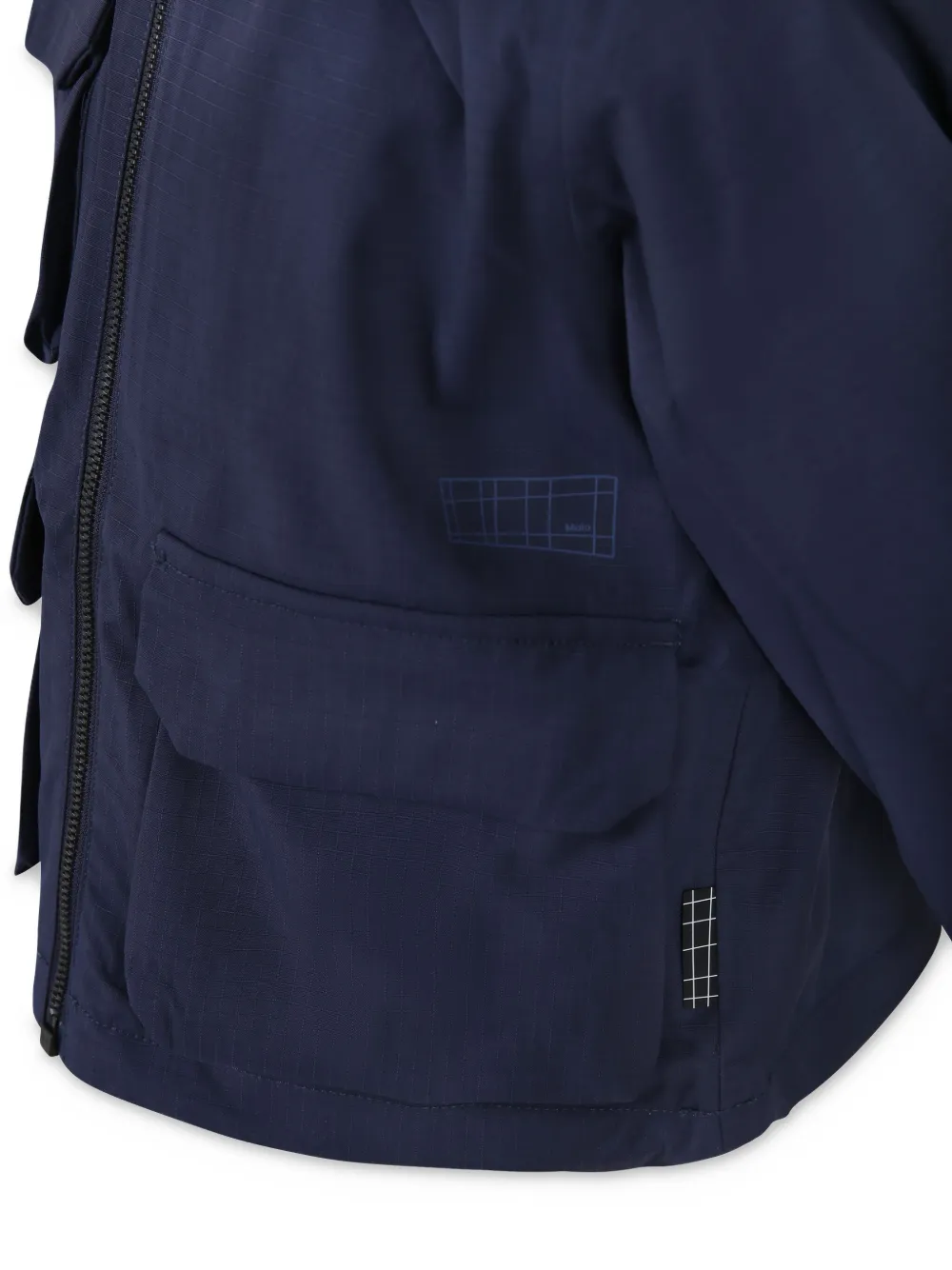 Molo Jack met rits Blauw