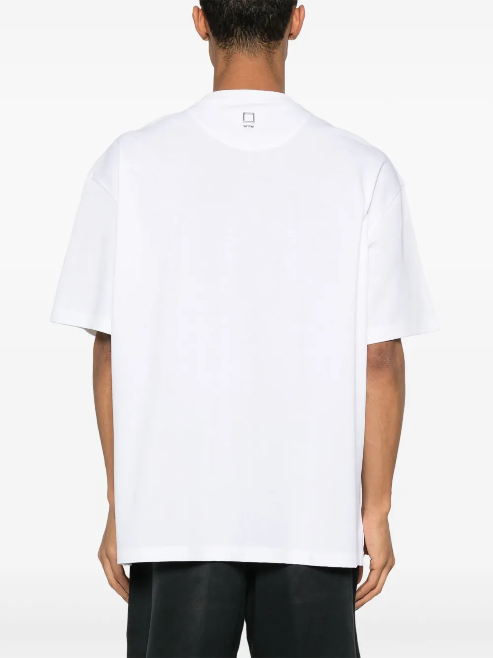Wooyoungmi Katoenen T-shirt met logoprint Wit