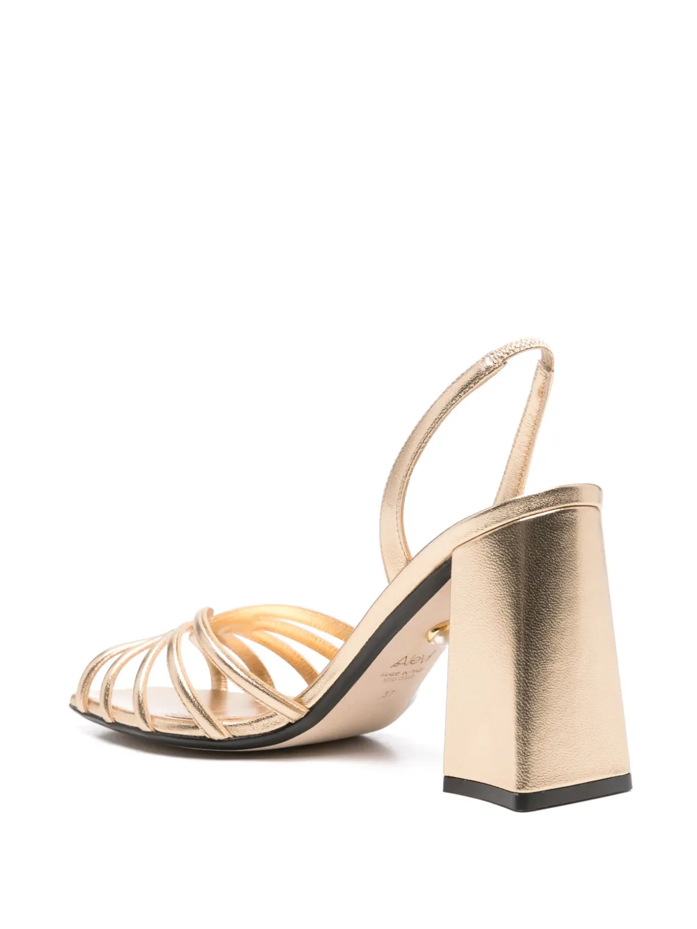 Alevì 90mm Tara sandals Gold