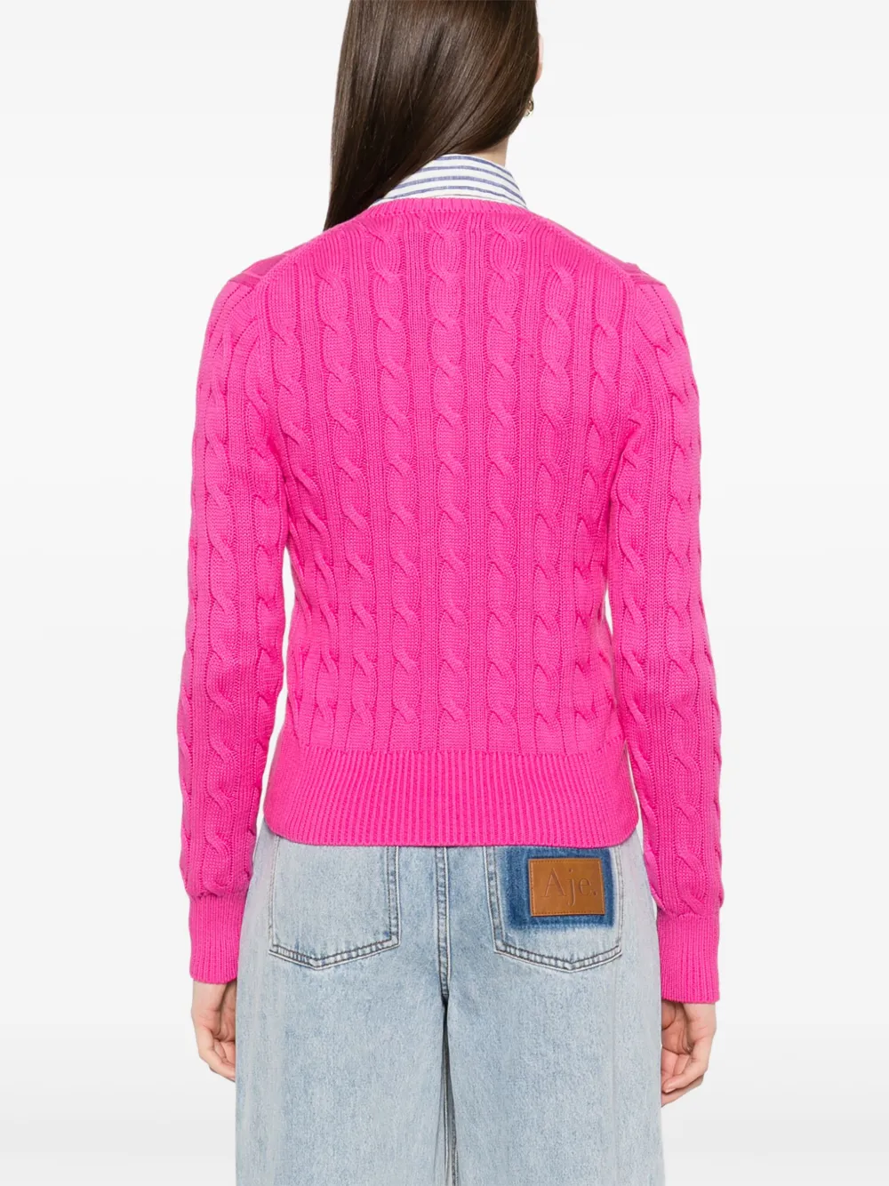 Polo Ralph Lauren Vest met borduurwerk Roze