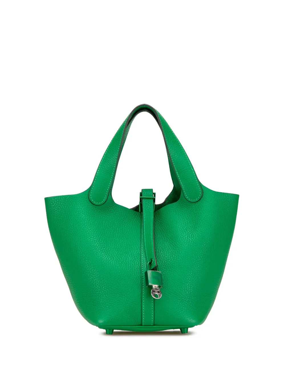 Hermès Pre-Owned 2021 Clemence Picotin Lock 18 handbag | Green | Image 1