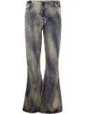 Daily Paper washed flared jeans - Blue