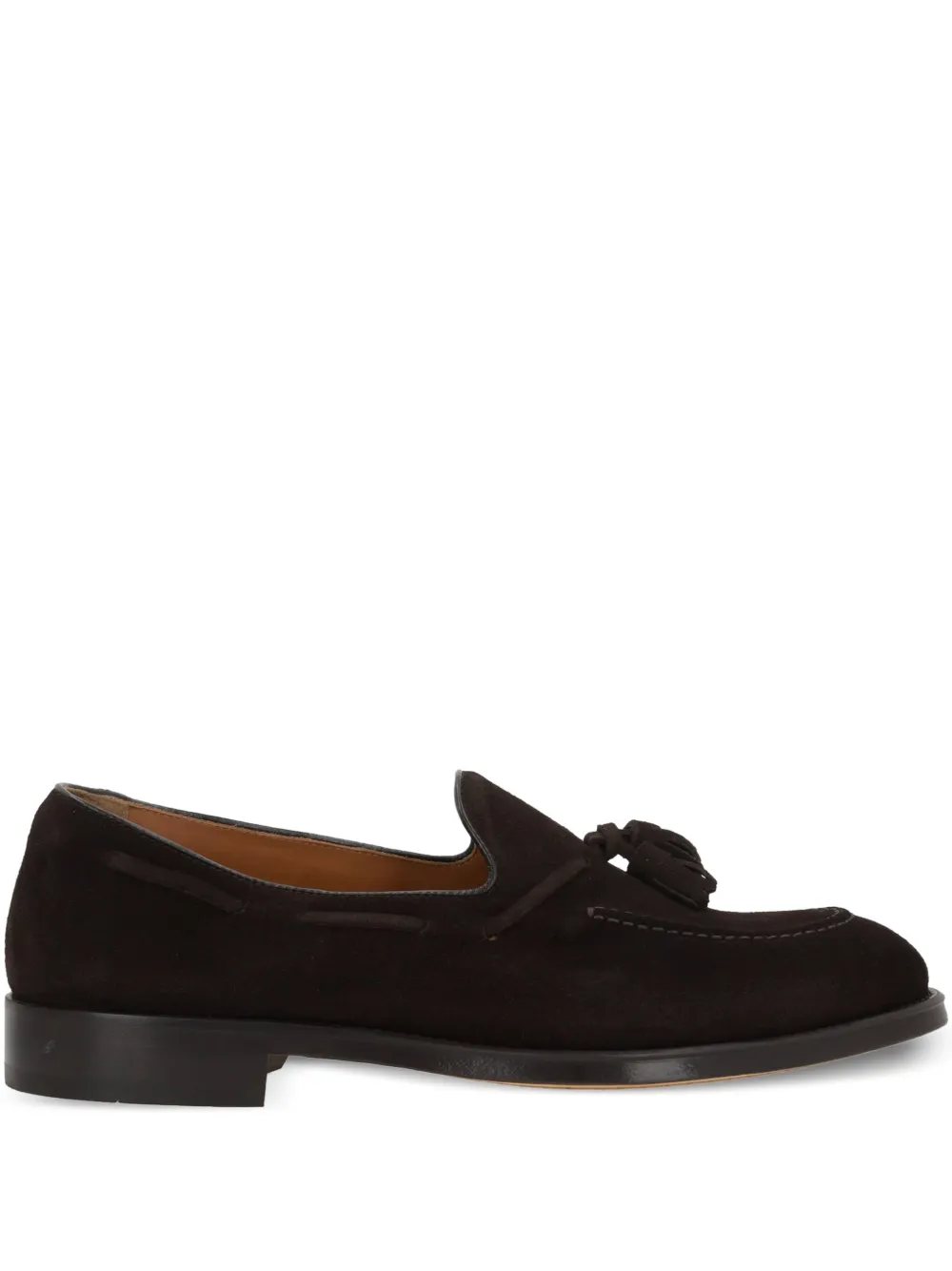 Doucal's suede loafers Brown