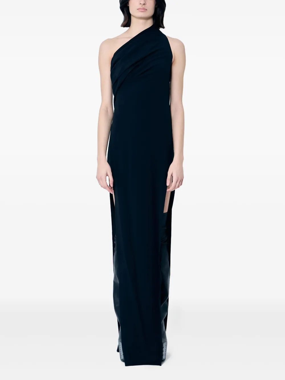 Rick Owens Athena Maxi Dress In 黑色