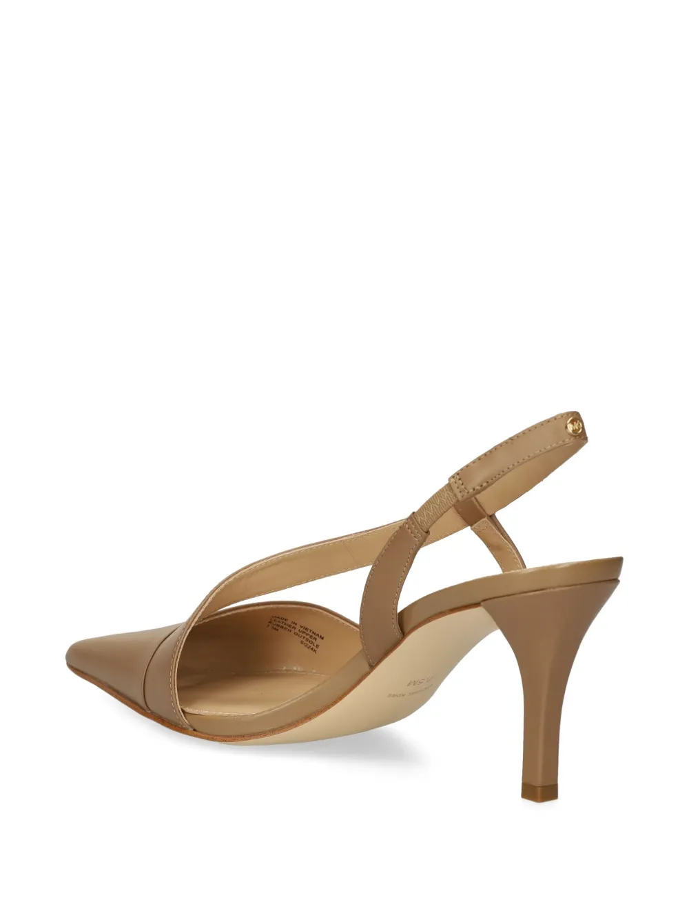 Michael Kors Leren pumps Bruin