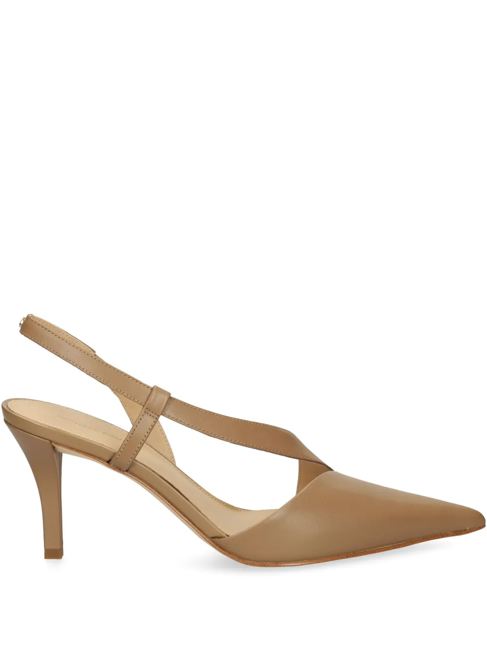 Michael Kors Leren pumps Bruin