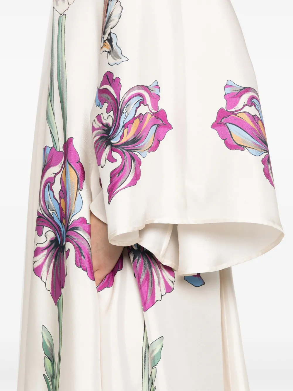 Shop La Doublej Magnifico Maxi Dress In Nude