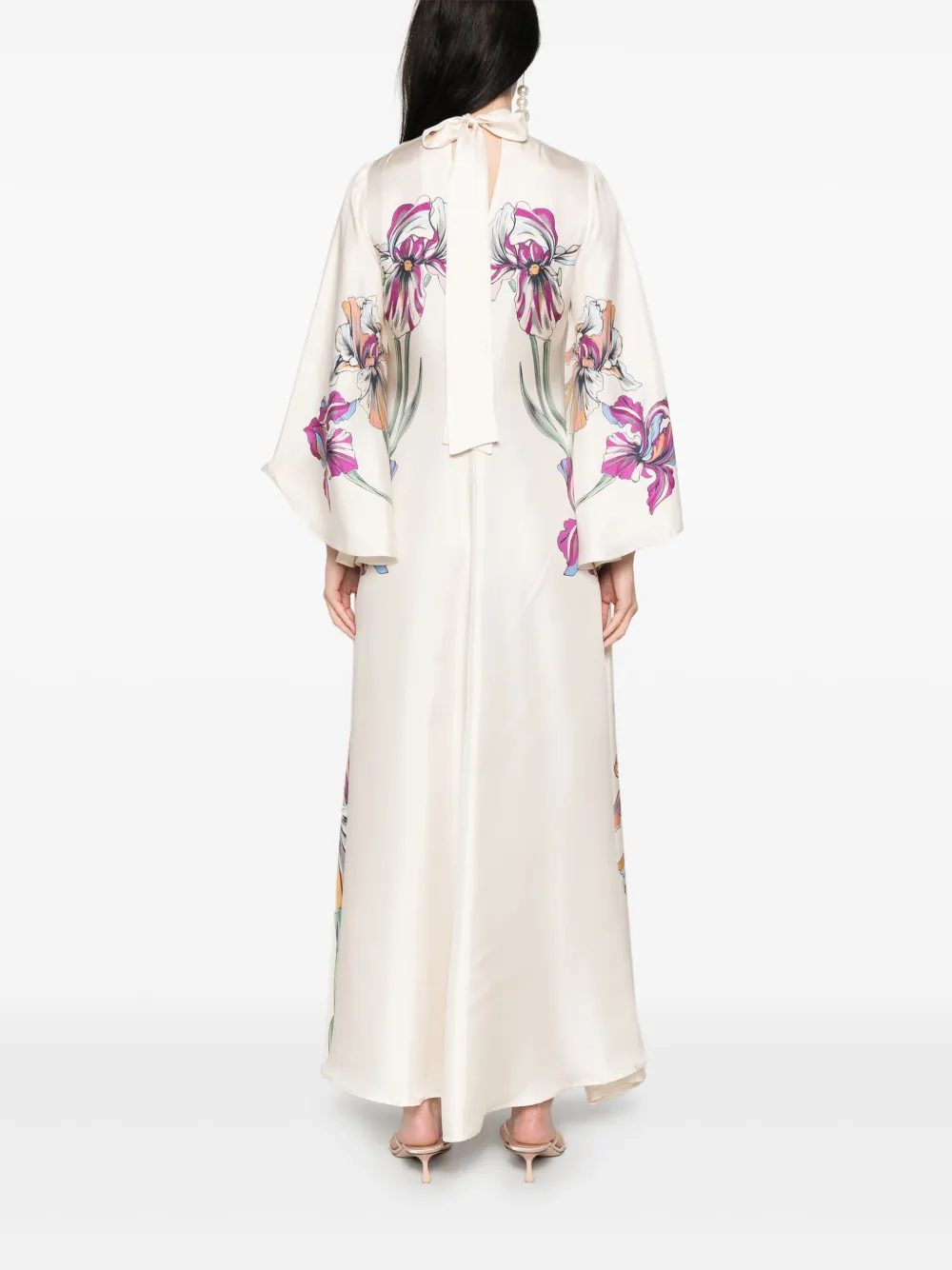 Shop La Doublej Magnifico Maxi Dress In Nude