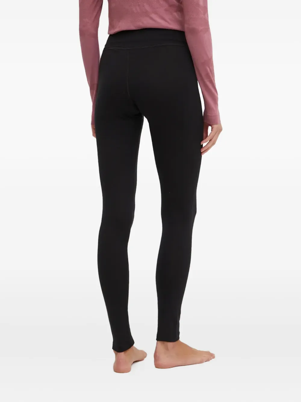 Icebreaker Logo-waistband Leggings In Black