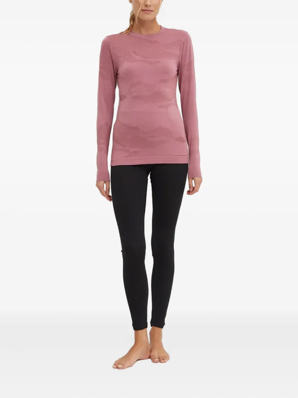 Icebreaker Logo-waistband Leggings In Black