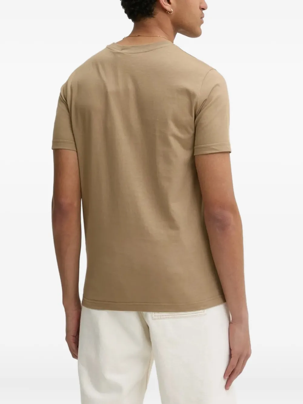 Iceberg T-shirt met logoprint - Bruin