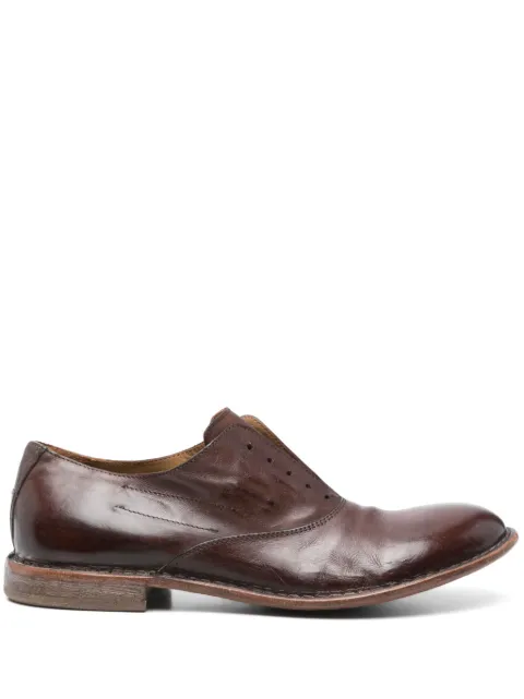 Moma leather derby shoes