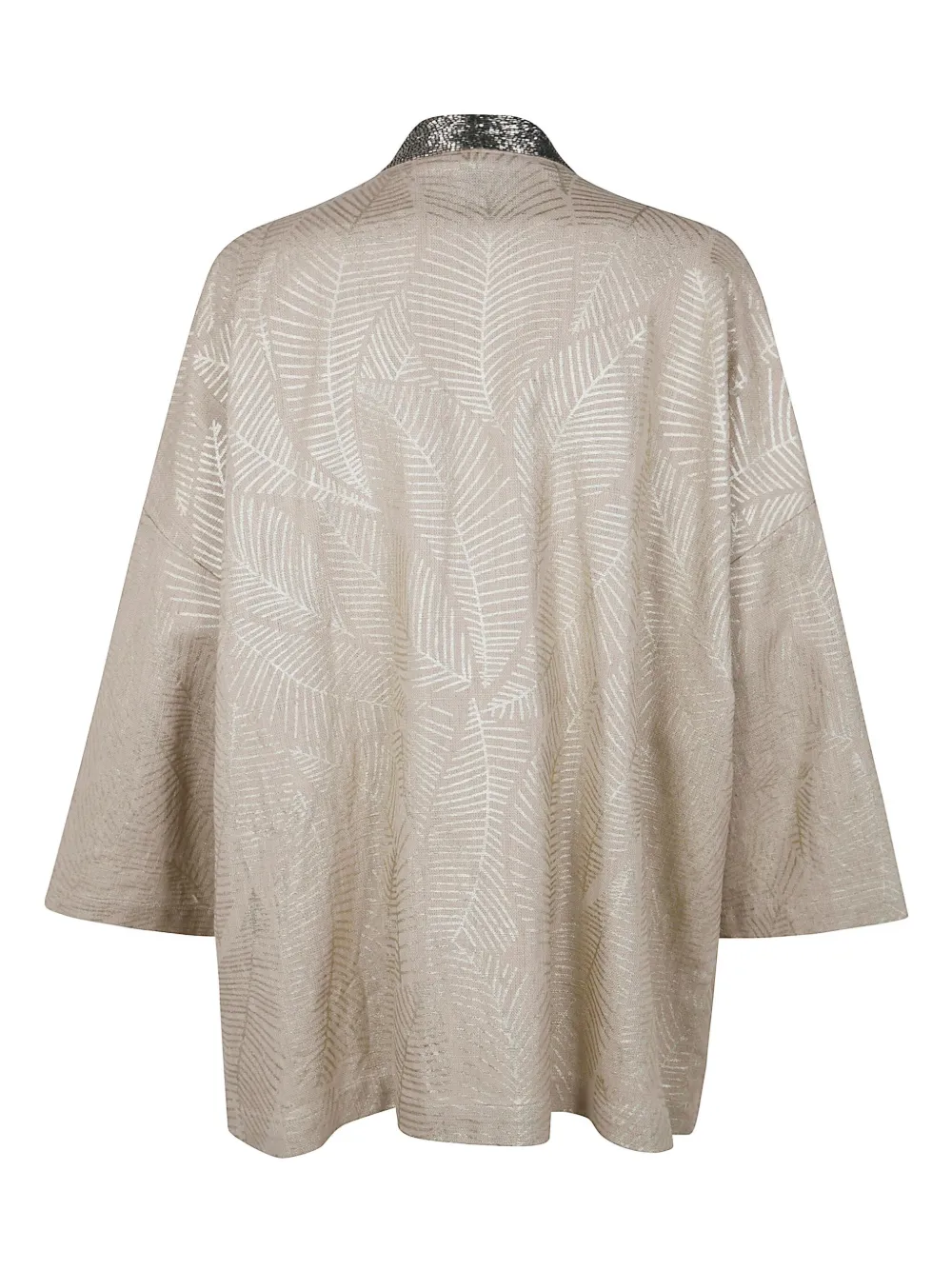 Seventy bead-embellished jacket - Beige