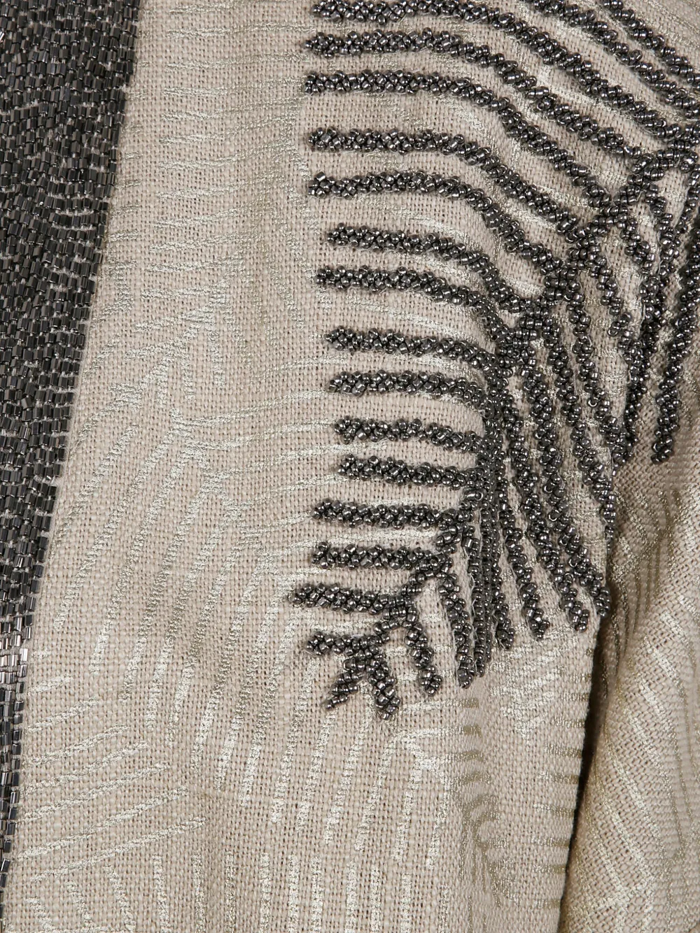 Seventy Jack verfraaid met kralen Beige