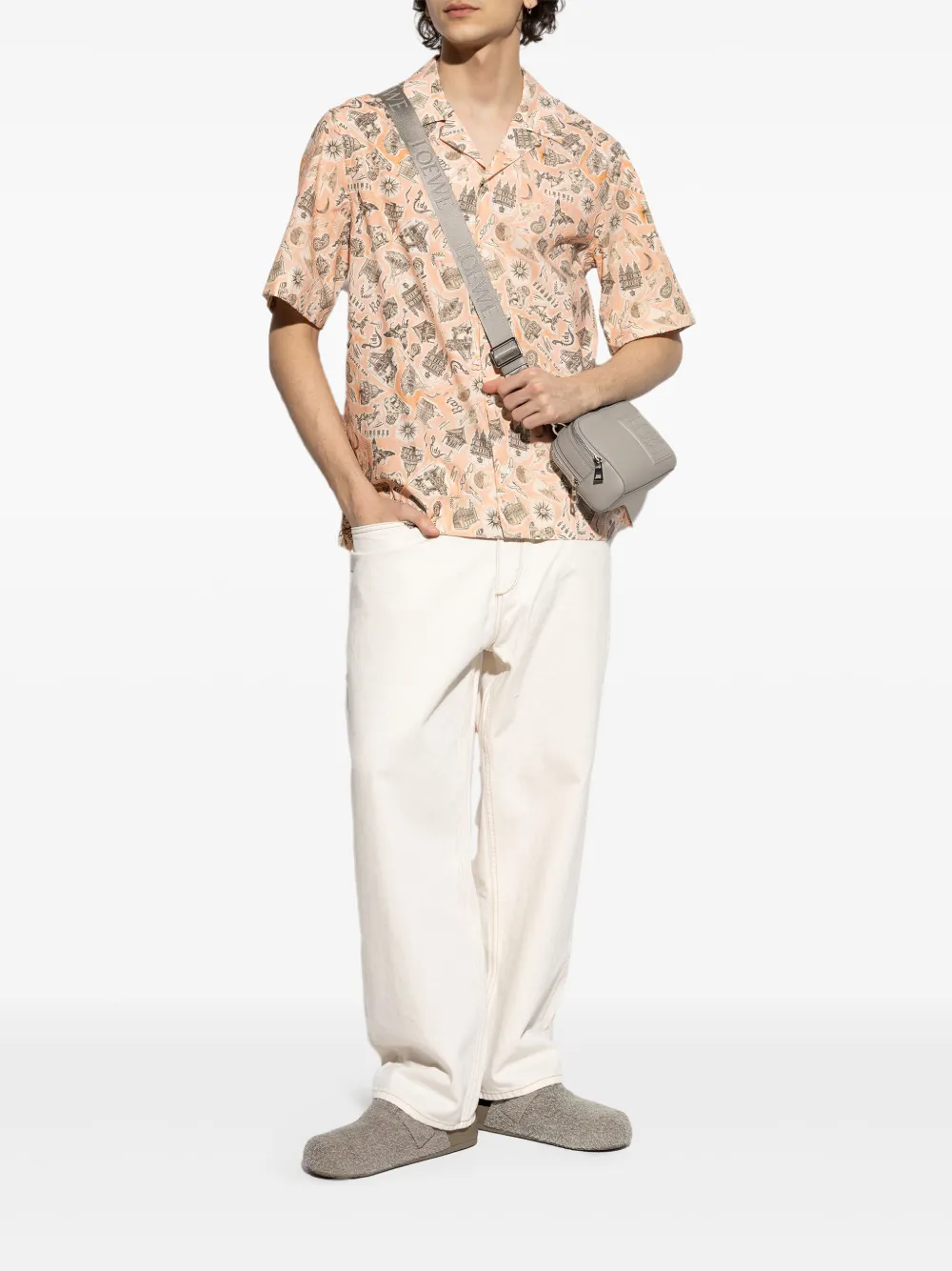 Paul Smith patterned shirt - Roze