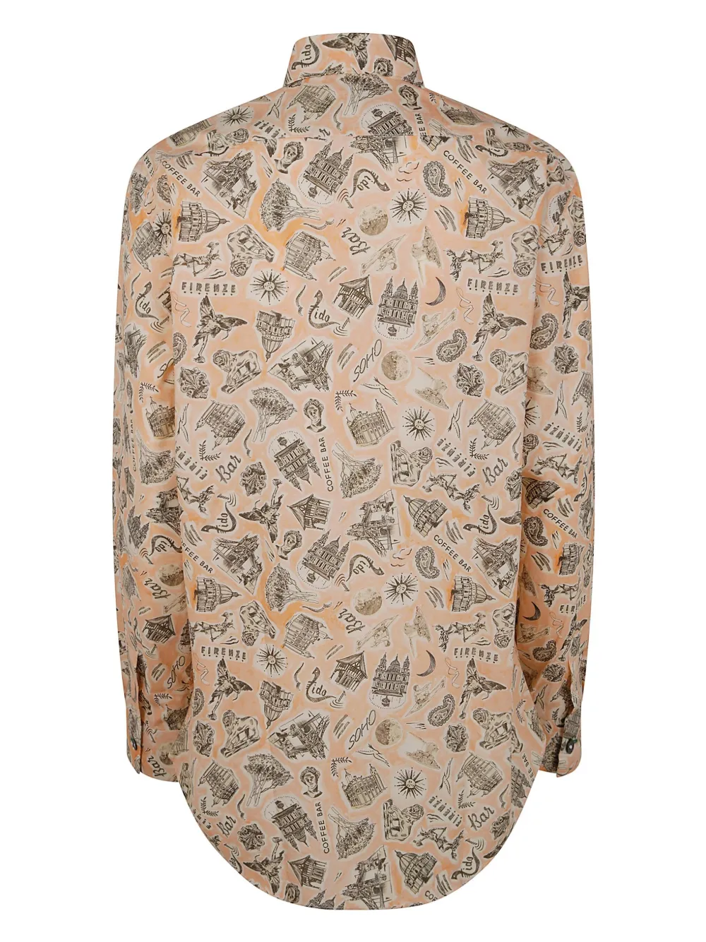 PS Paul Smith all-over printed shirt - Beige