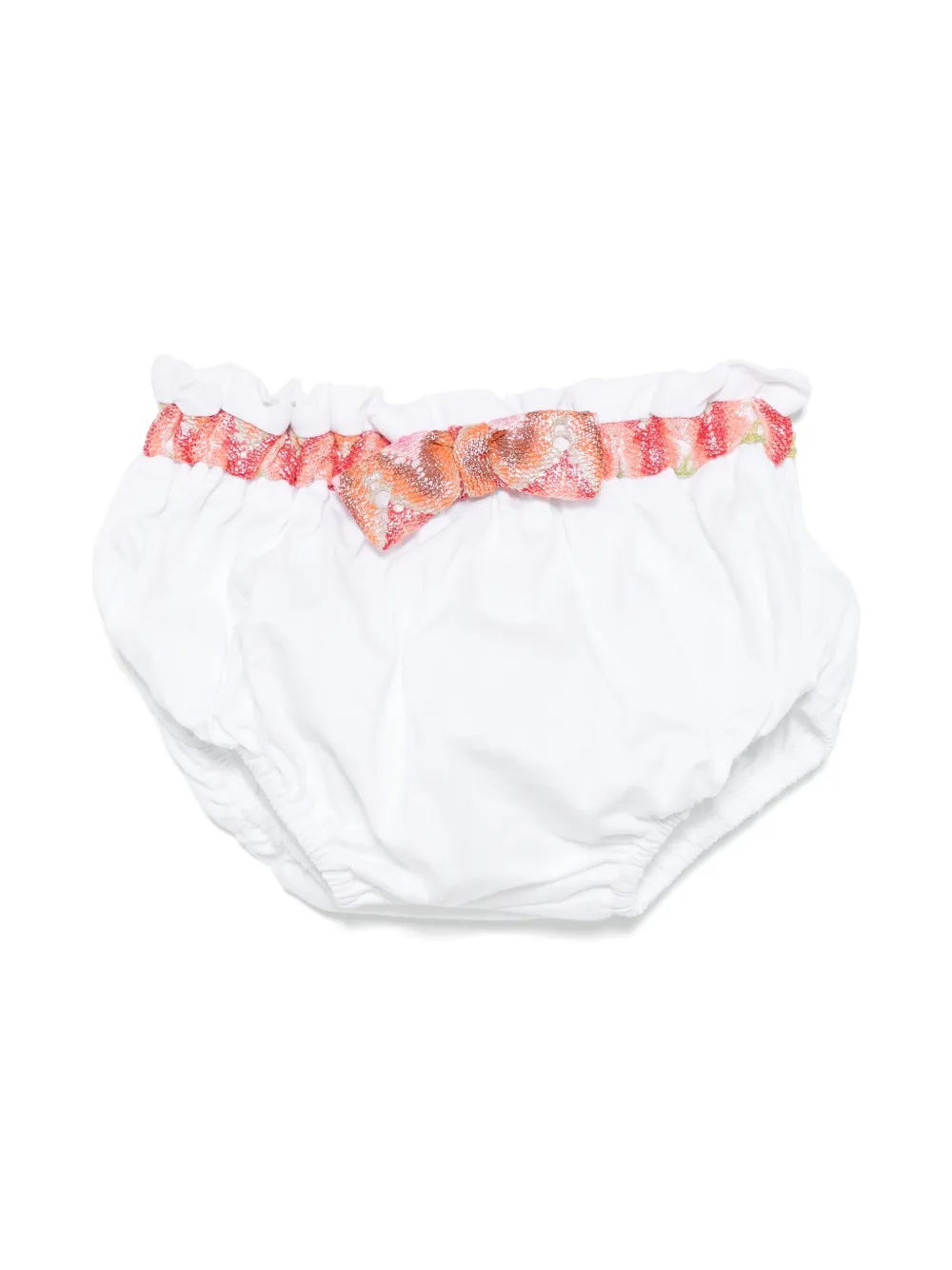 Missoni Kids Jurk met zigzag-patroon Roze