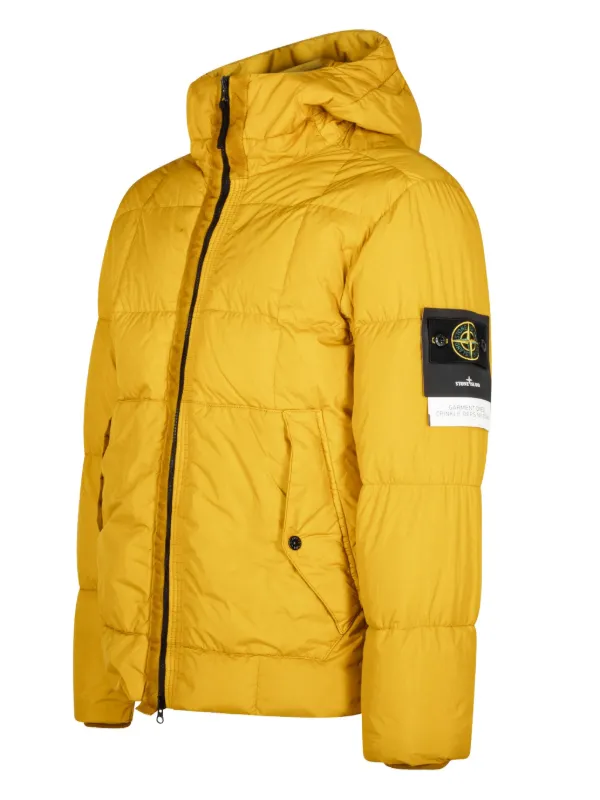 Stone Island パデッド ジャケット | イエロー | FARFETCH JP
