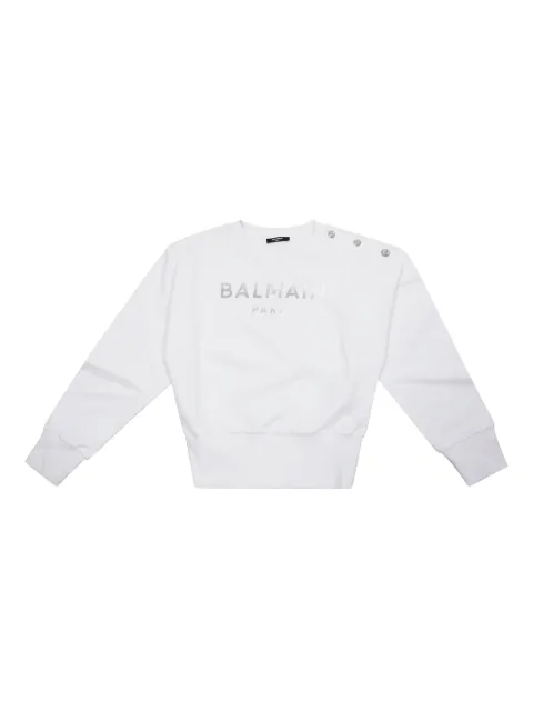 Balmain Kids cotton sweatshirt