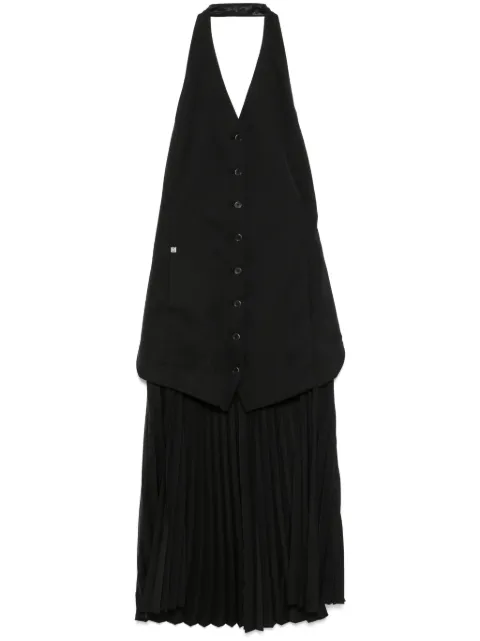 Helmut Lang halter vest dress 