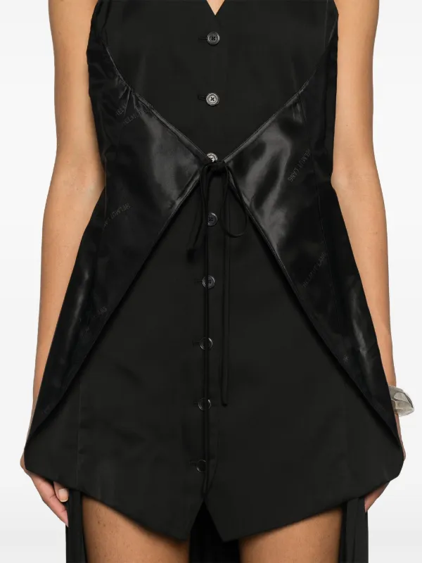 reformation linen halter dress Rent The Selia Green Linen Dress By Reformation main image 1