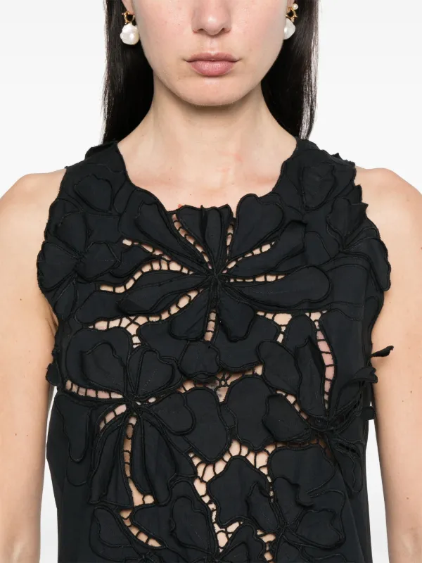 Forte Forte floral-embroidery maxi dress