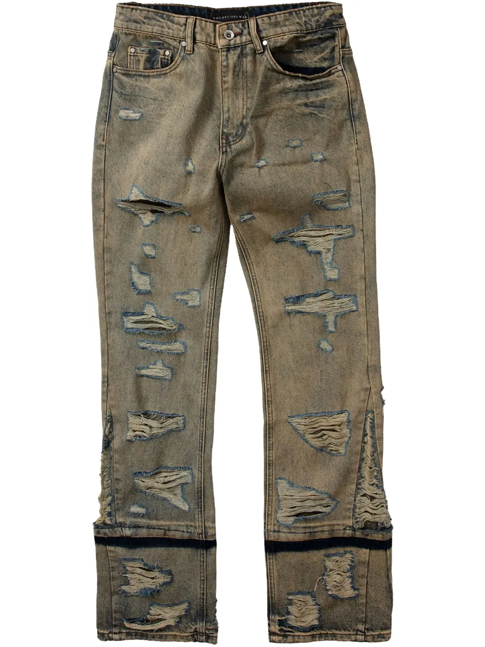 Who Decides War Gnarly "Blue" jeans Blauw