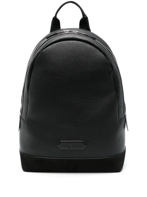 Sac à dos en cuir à fini grainé - TOM FORD - Modalova