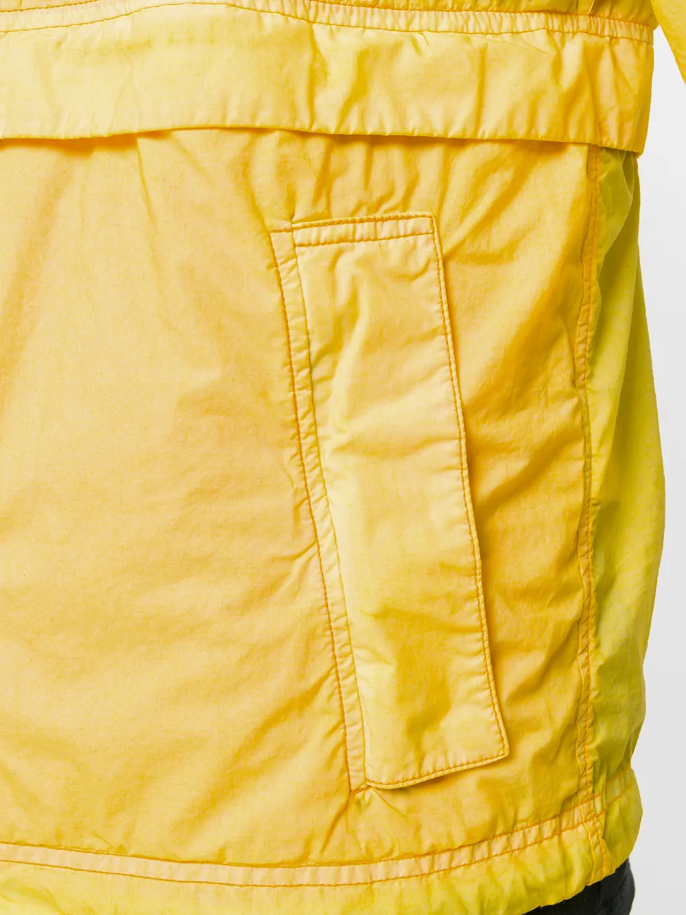 Stone Island jas met capuchon Geel
