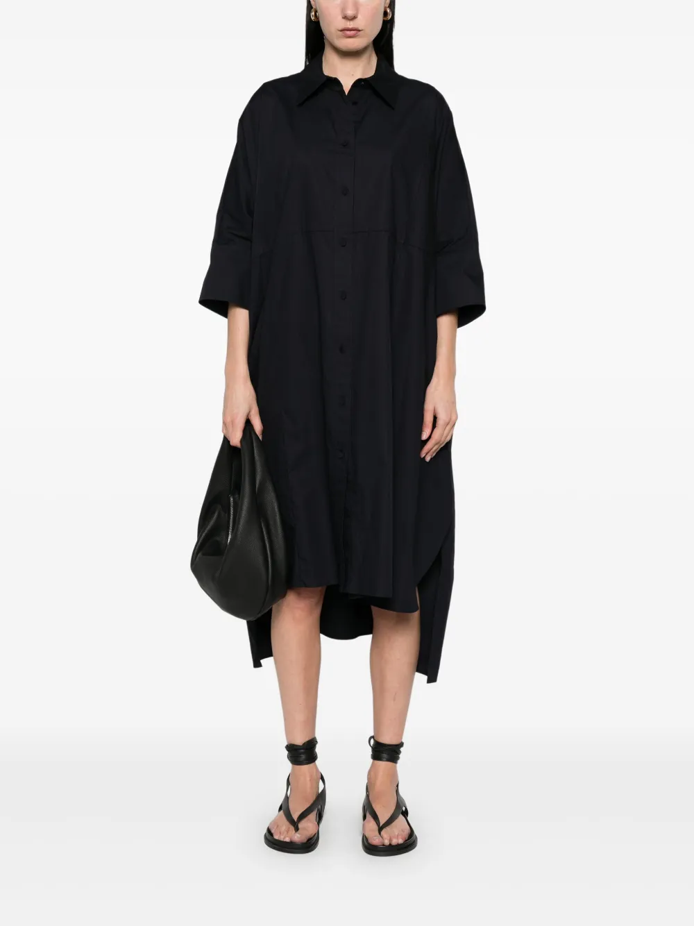 JOSEPH Dania midi-jurk - Blauw