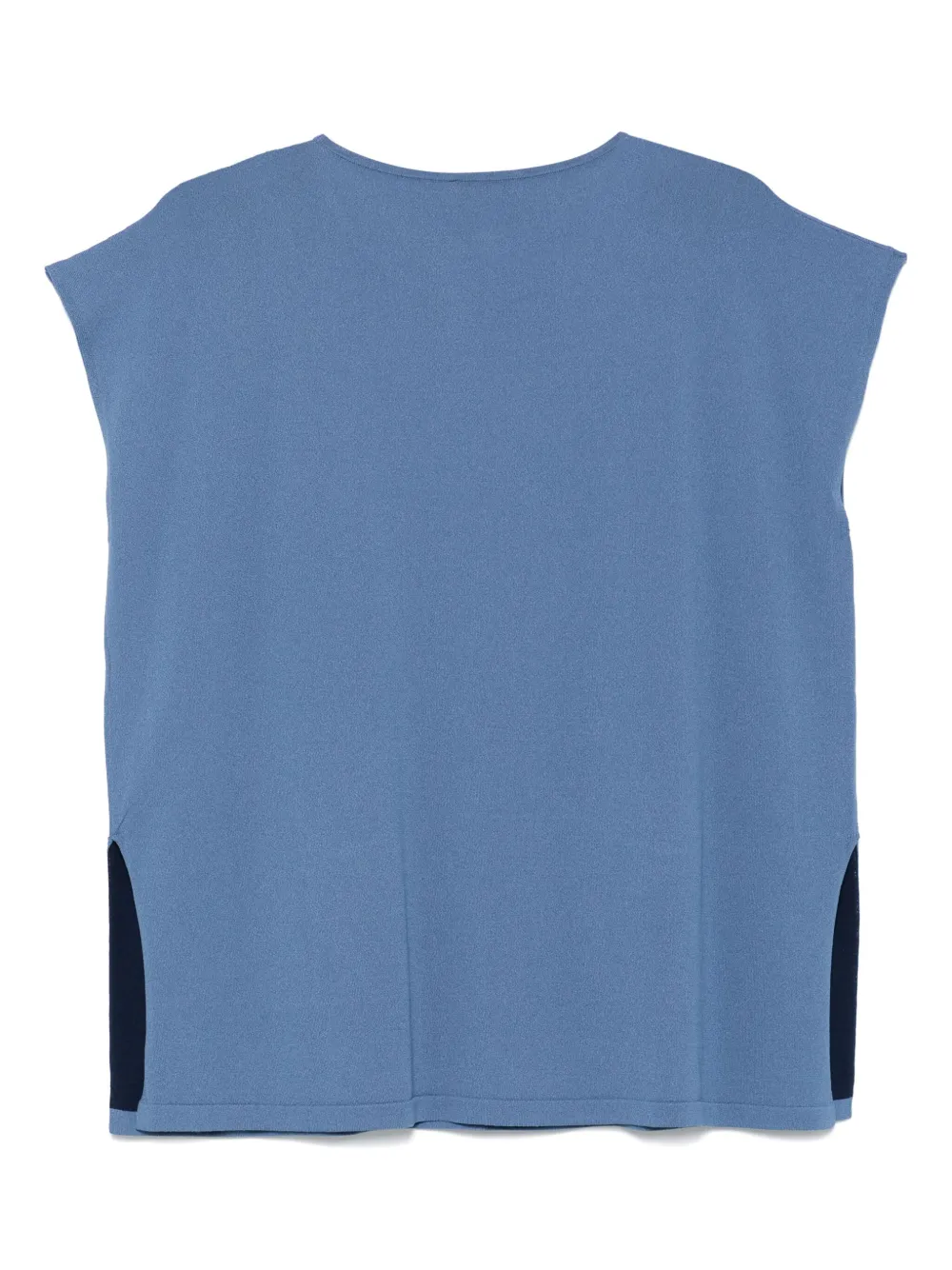 Le Tricot Perugia short-sleeve top - Blauw