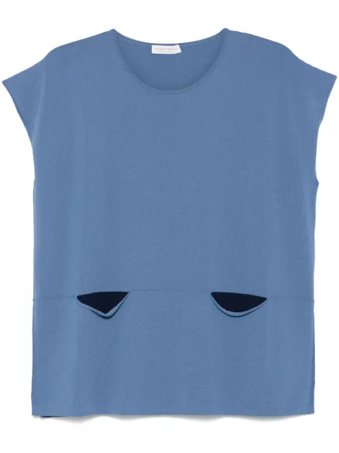 Le Tricot Perugia short-sleeve top