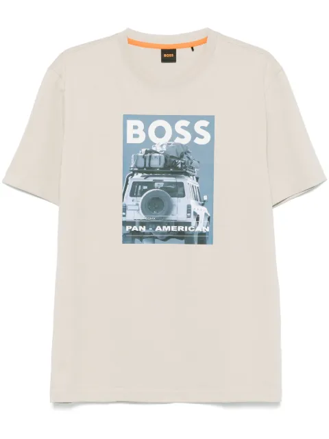 BOSS photograph-print T-shirt 