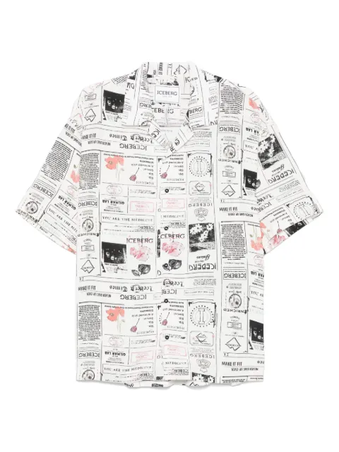 Iceberg printed shirt