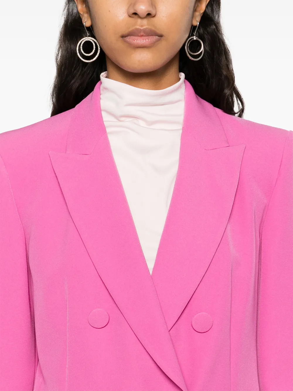 LIU JO Blazer met dubbele rij knopen Roze